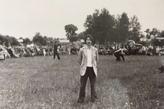 Хатыны Фәридә Гаффарованың авылында (Кукмара районы Камышлы авылы). 1973 ел.